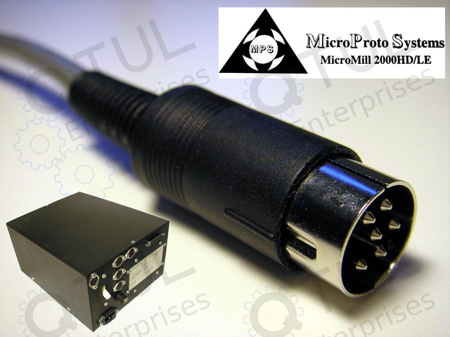 6 pin DIN connector for MicroProto Systems 2000 series CNC products